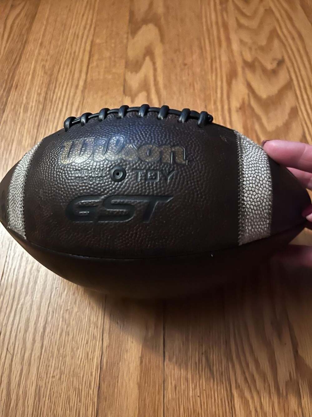 Wilson GST Leather Football
